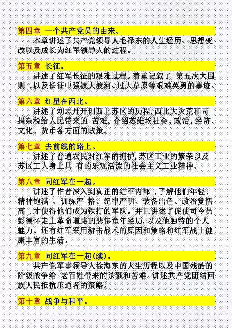 红星照耀中国全集剧情 红星照中国电视剧每一集梗概